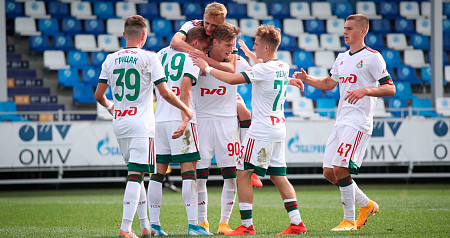 The youth team have beaten Zenit