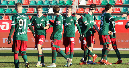 The youth team scored six goals against Konoplev Academy