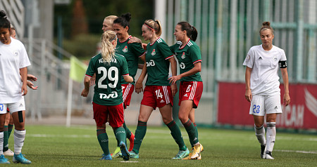 WFC Lokomotiv beats WFC Okzhetpes in the UEFA Women's Champions League