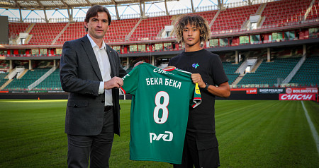 Lokomotiv signs Alexis Beka Beka