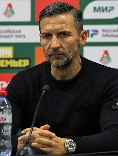 Zinnbauer press conference after the match against Ural