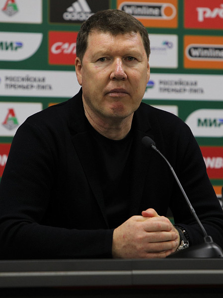 Fedorov's press conference after the match against CSKA