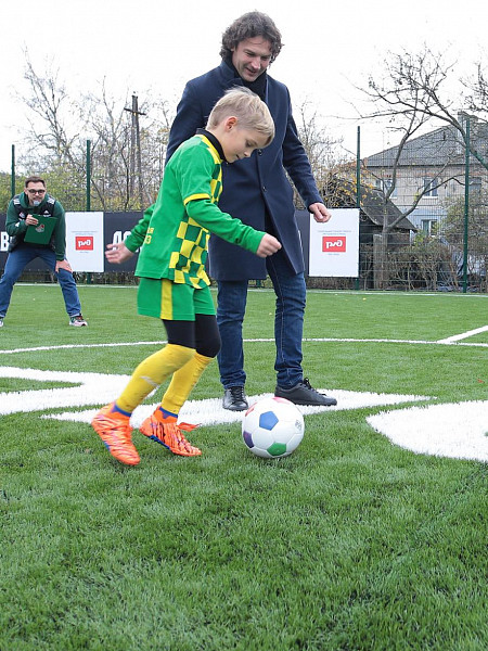 В Зеленоградске открылась обновлённая футбольная площадка