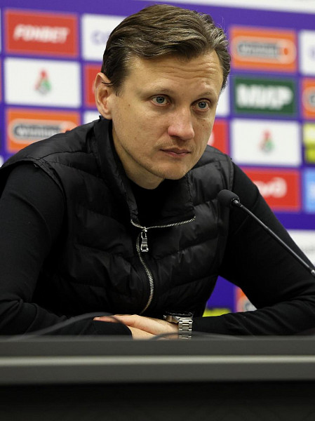 Galaktionov's press conference after home match against Dinamo