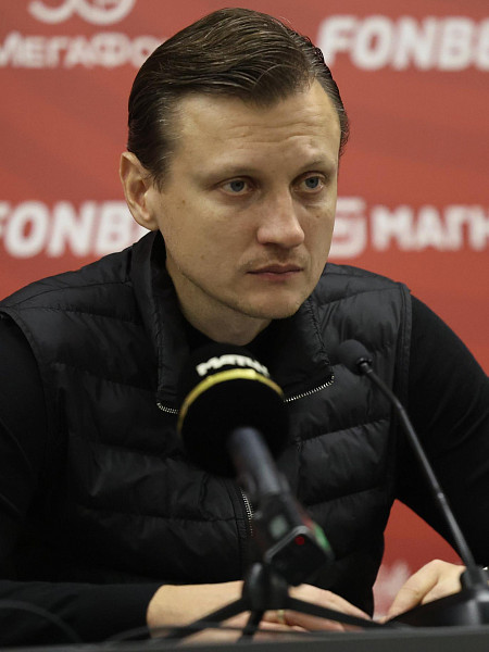 Galaktionov's press conference after Cup home match against Rubin