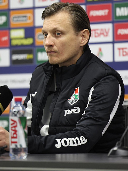 Galaktionov's press conference after home match vs Fakel